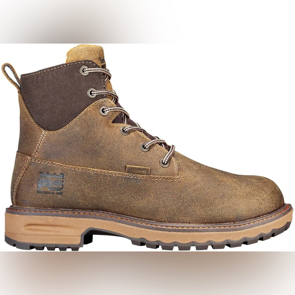 Timberland PRO Women's 6" Hightower Waterproof EH Alloy Toe Work Boots Size 6.5